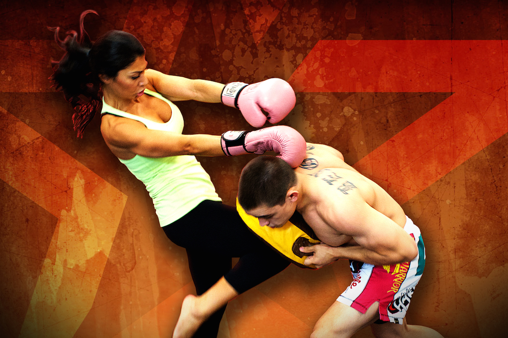 ACTION PACKED 800 CALORIE KICKBOXING WORKOUT! GET FIT & LOOK GREAT!